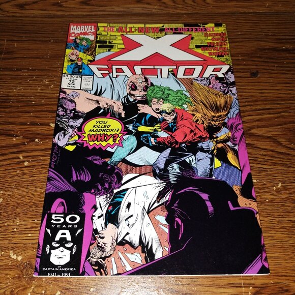 X-Factor #72 (Marvel Comics, 1992) - Picture 1 of 3